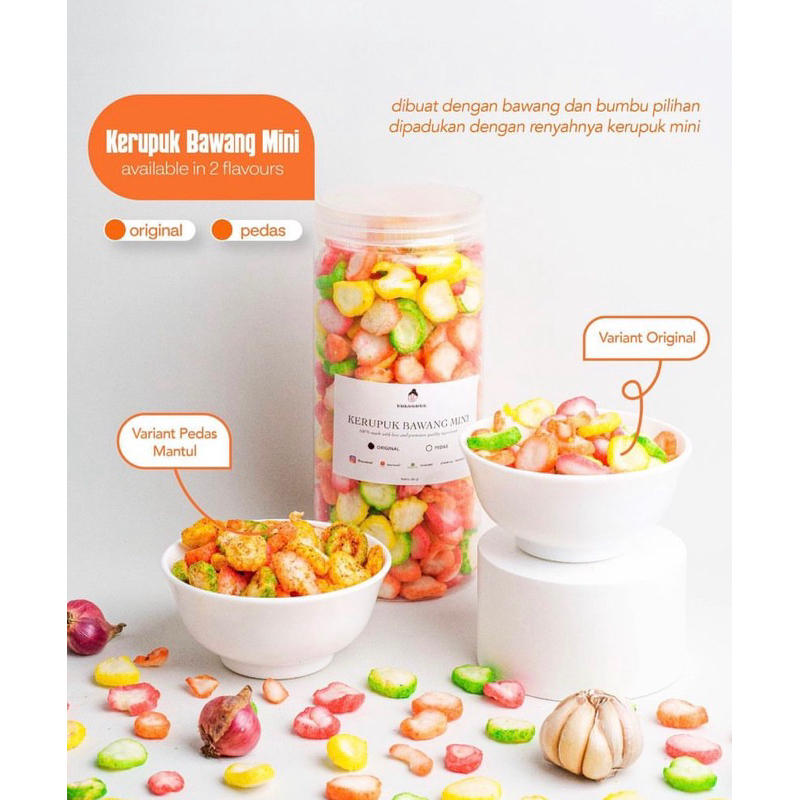 

Kerupuk Bawang Mini Ceumamil