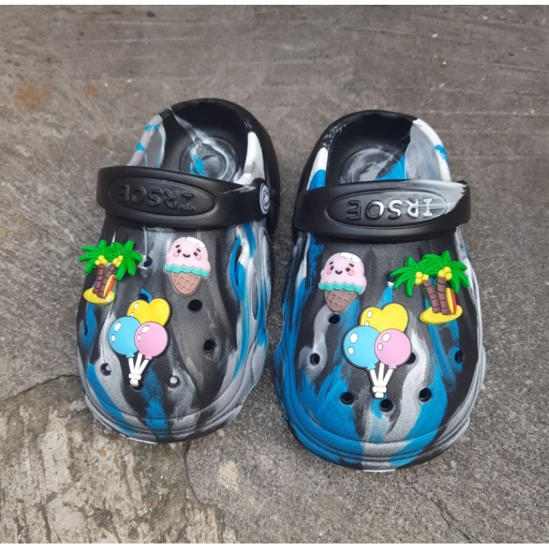 sandal karet baim anak motif baru