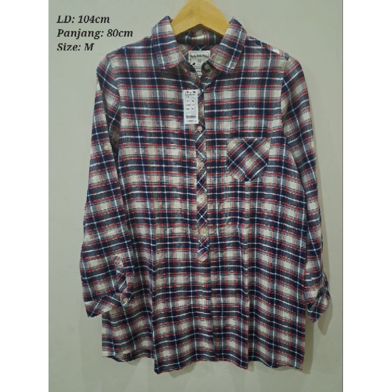 140 Daily Lovely Clothes Tunik Kotak-kotak