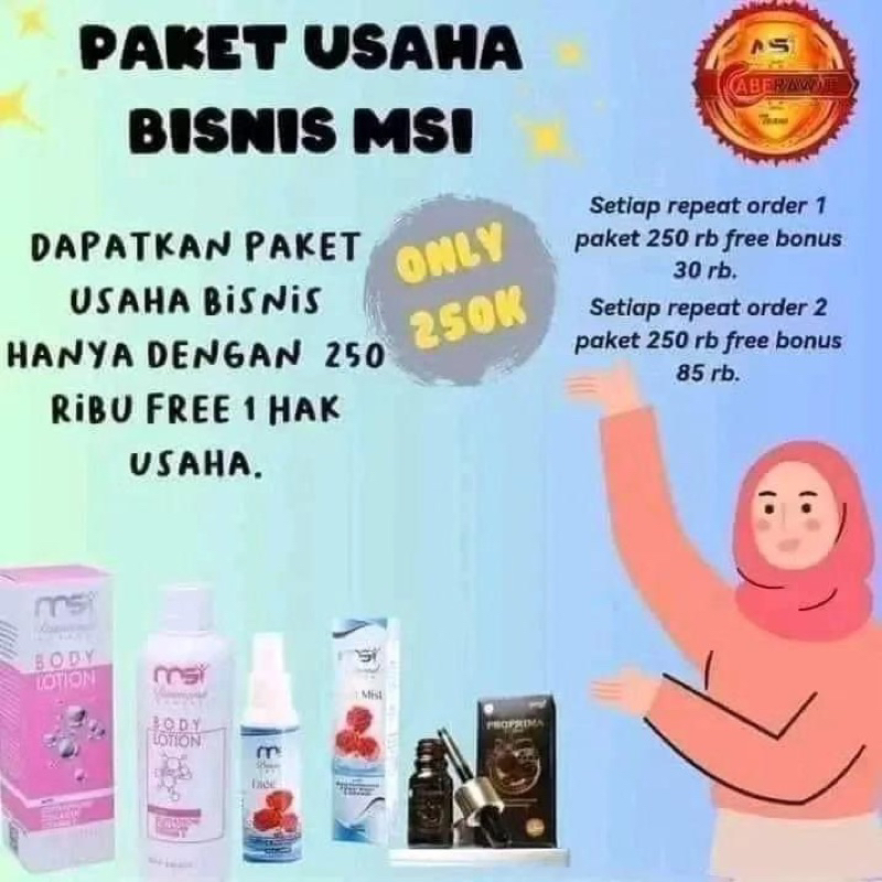 Produk MSI Original Sabun Bambo Ion Silver Facemist Lotion MSI