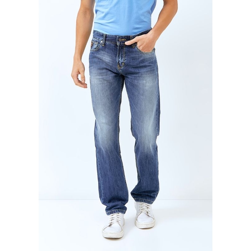 Celana Jeans Reguler Basic Fit CS 2201 D LOIS ORIGINAL 100%