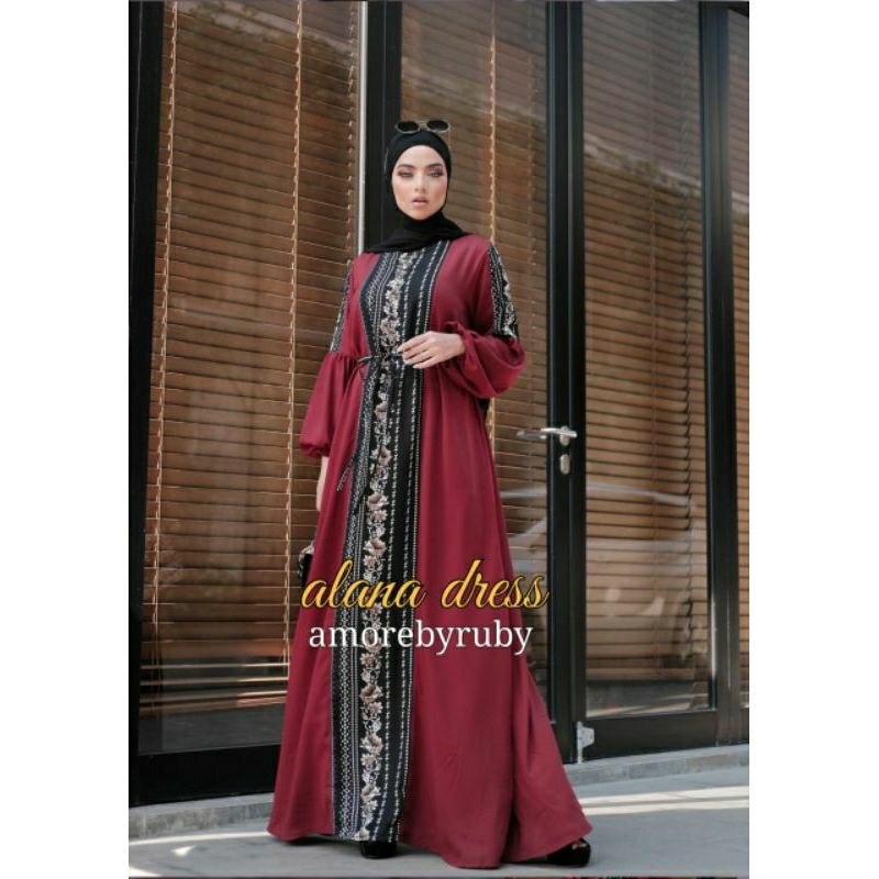 GAMIS ALANA DRESS/ORIGINAL AMORE BY RUBY