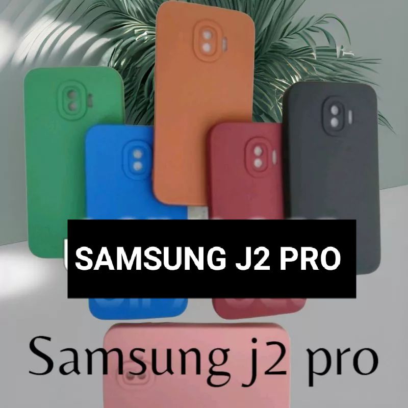 Silikon Softcase  Samsung J2 Pro Macaron Pro Camera