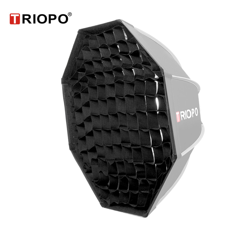 TRIOPO Grid Octagonal for Umbrella Softbox Reflector Photography 90cm - 8K-90 - Black