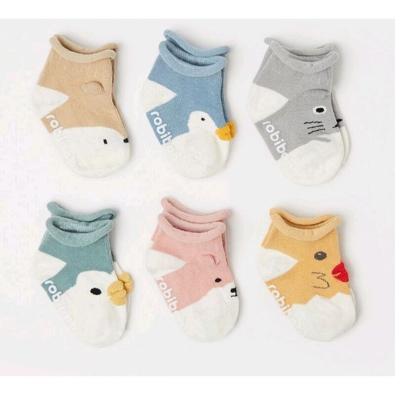 Kaos kaki bayi Kaos kaki anak karakter lucu nyaman dipakai dengan antislip