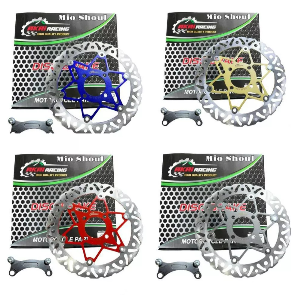 Piringan Cakram Depan Variasi 260mm Akai Racing Model Psm Ready Vario110,Vario 125, Vario 150,Beat,Scoopy,Fino,Mio,Mio J,Mio Soul,Xeon Dan Motor Lain