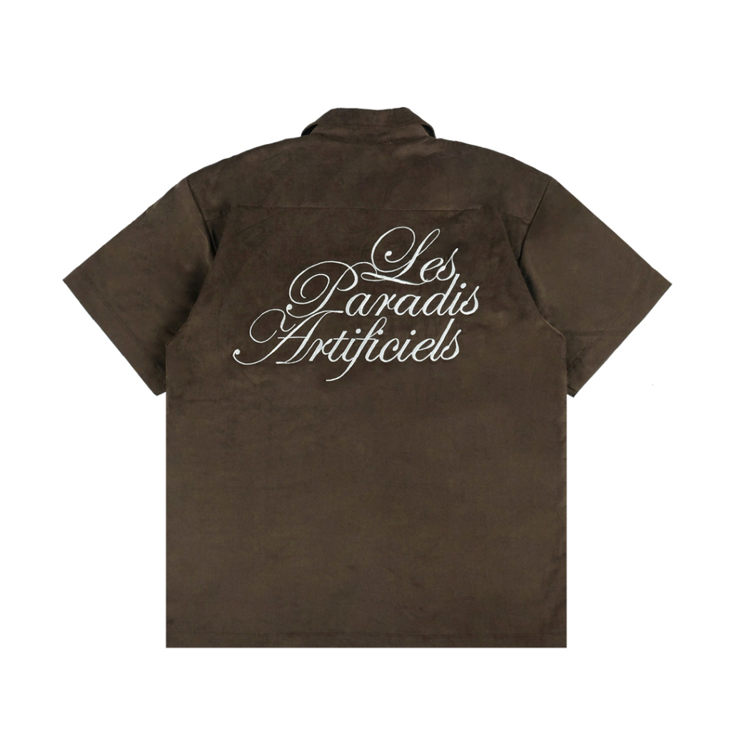 Revartco Artificiels Brown Corduroy Work Shirt