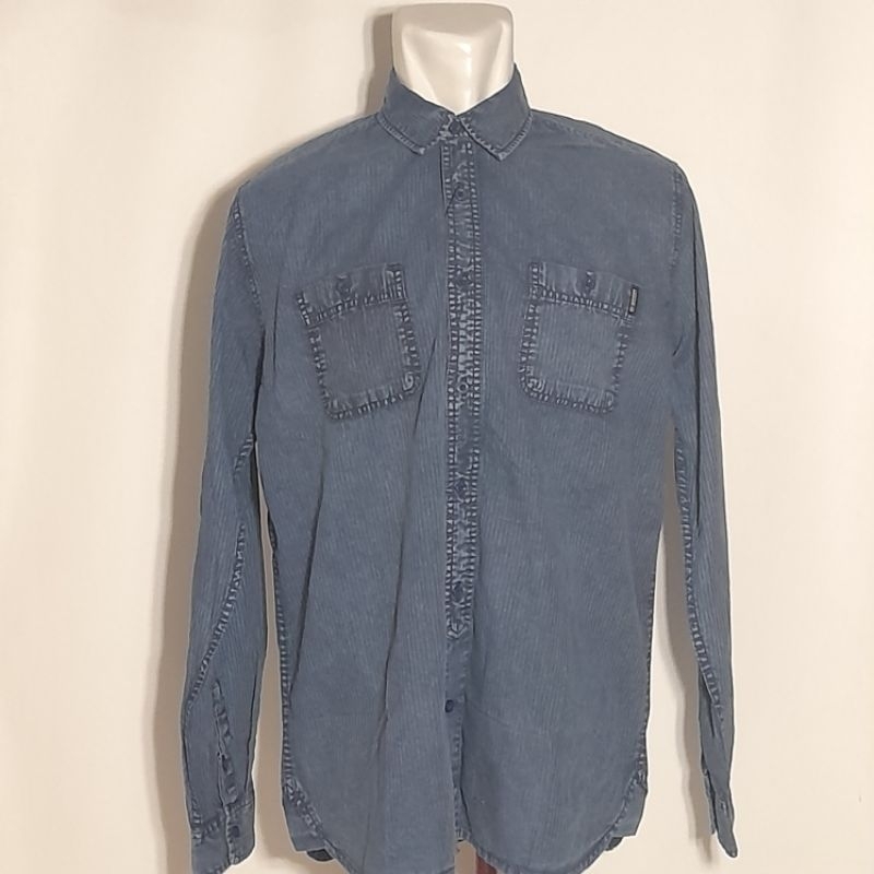 Kemeja Insight Original Bunker Long Shirt Navy