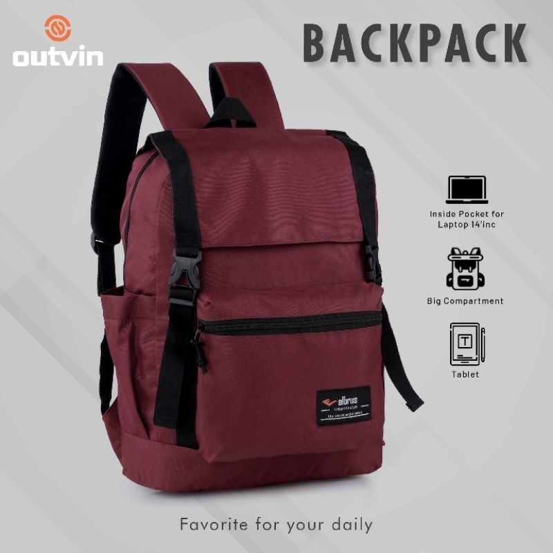 ARGL Tas Ransel Pria Wanita Tas Punggung Laptop Backpack Sekolah Kerja Kuliah Tas Gendong Cowok Original Terbaru