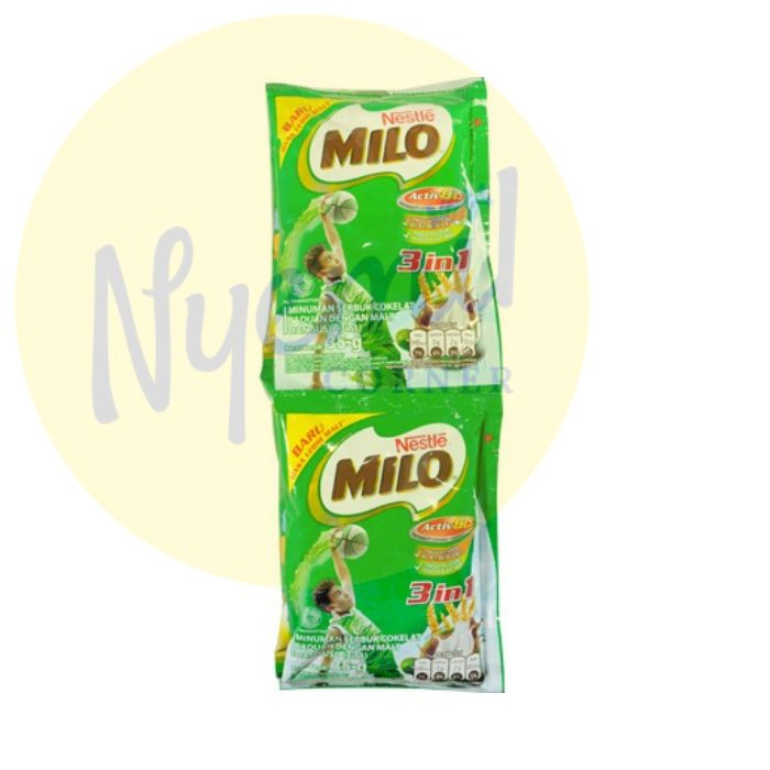 

Milo Susu 3in1 Bubuk 34gr x 10pcs