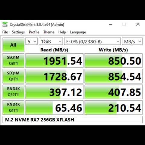 SSD M2 NVME / M.2 NVME/ M2NVME 256GB RX7 RESMI