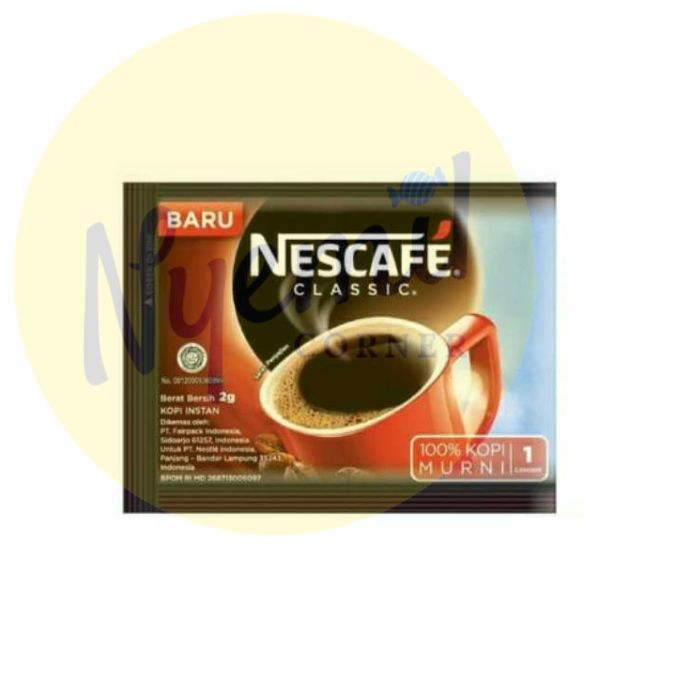 

Nescafe Kopi Classic 2gr x 10pcs