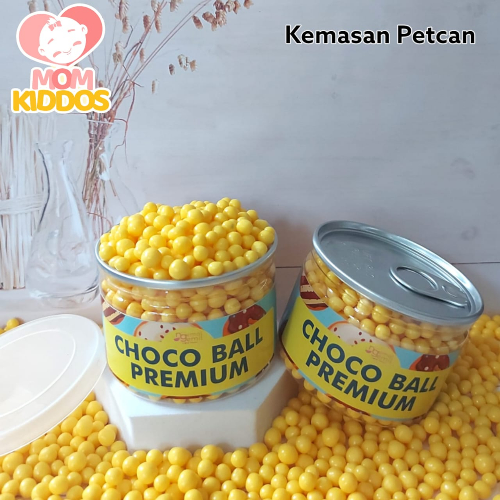 

Chocoball Yellow Banana / Sprinkle Bola Rasa Buah Premium (Kemasan PET CAN)