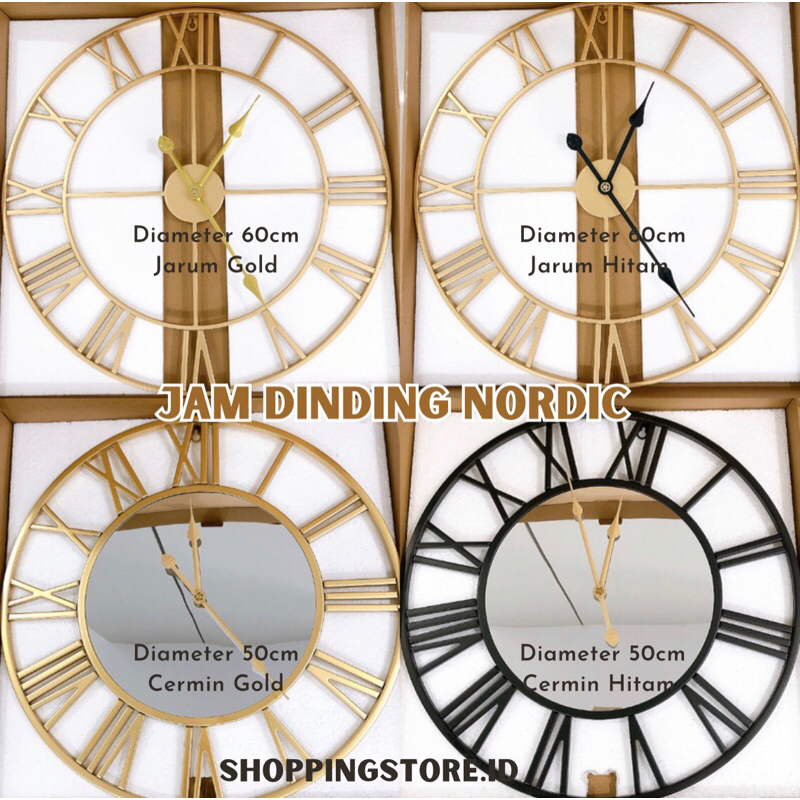 READY STOCK JAM DINDING GOLD JAM DINDING MEWAH JAM DINDING ROMAWI