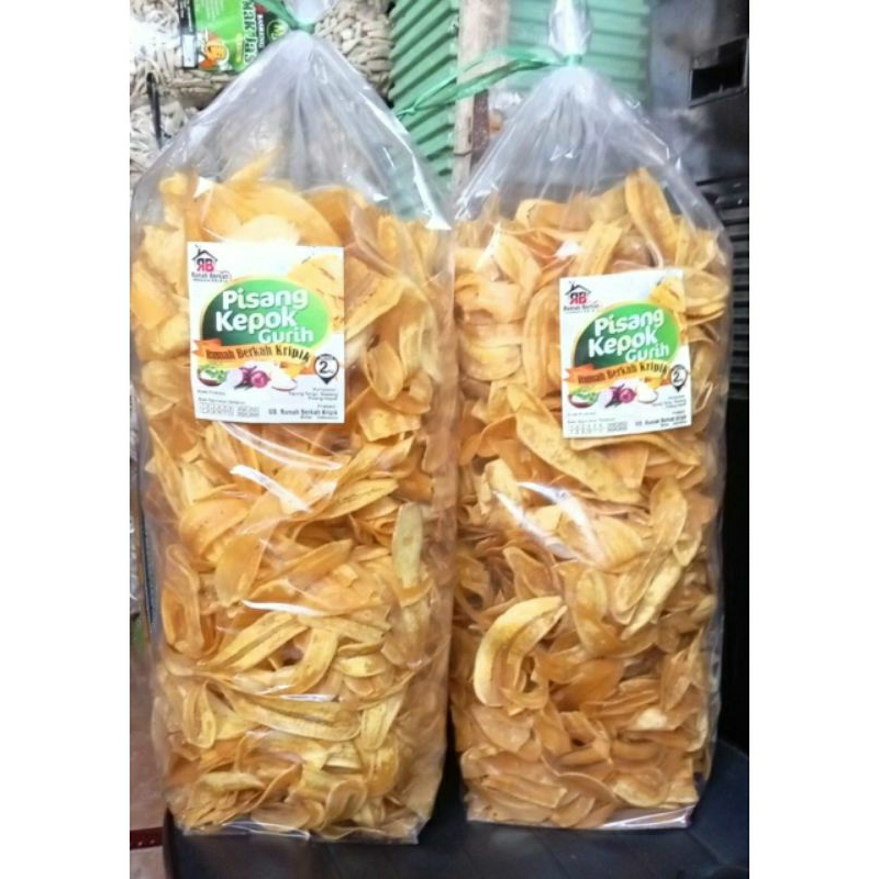 

Keripik pisang kepok 250gram