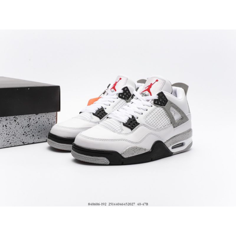 Nike Air Jordan 4 Retro Cement White BNIB