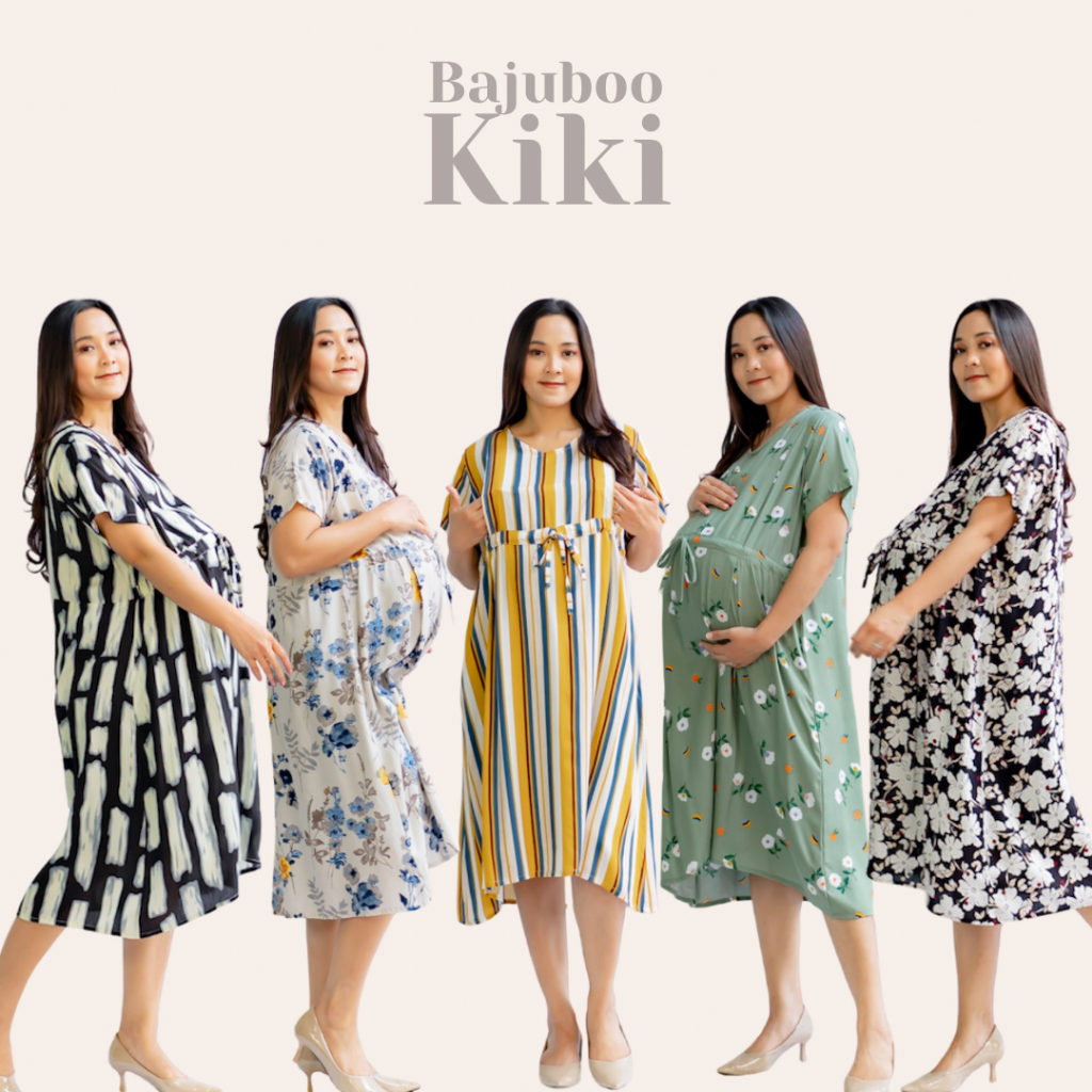 Bajuboo Kiki - Daster Busui &amp; Bumil Friendly Rayon