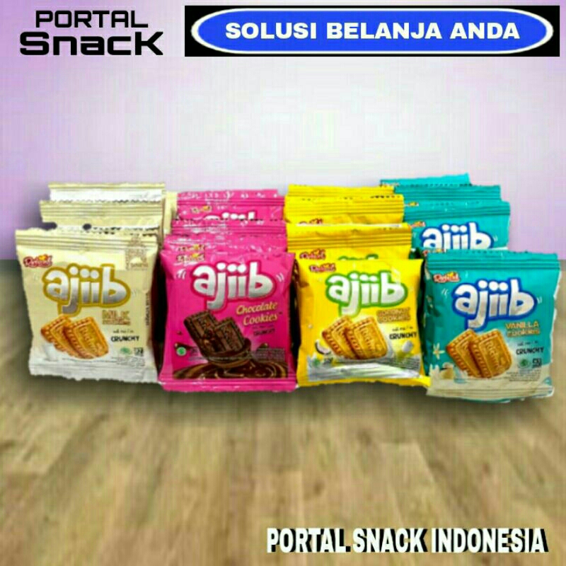 

AJIIB richwell biskuit 1 pack isi 20 x 10gr