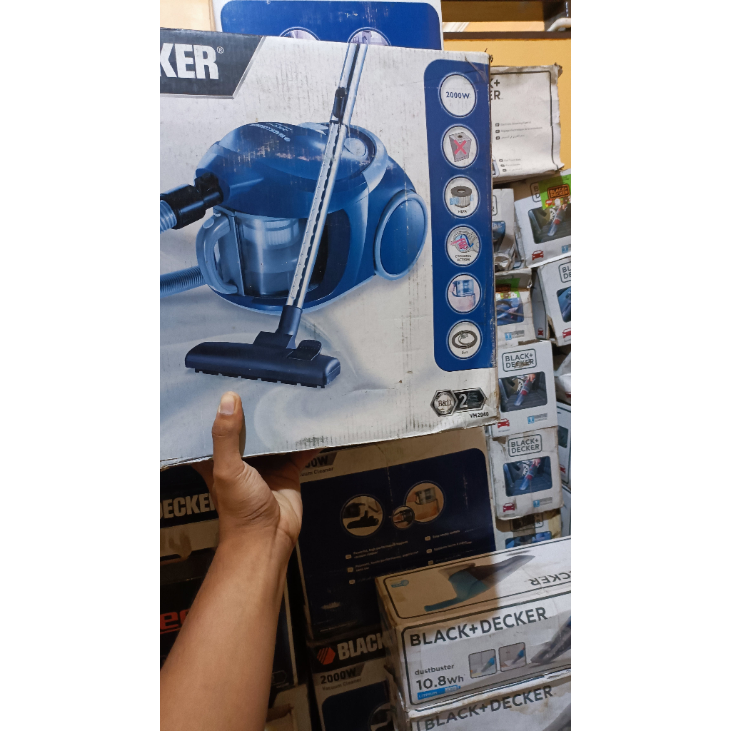 Vacuum vacum cleaner black decker vm2040