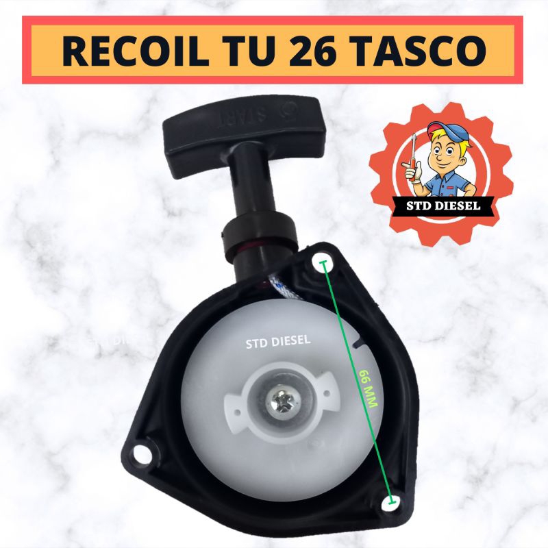 RECOIL SPRAYER TU26 TU 26 TASCO TARIKAN KOMPLIT TU26