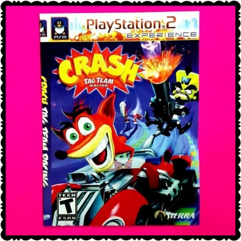 KASET PS 2 CRASH PLAYSTATION PS2