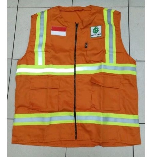 SAFETY VEST JUMBO SIZE-ROMPI SAFETY UKURAN BESAR-ROMPI