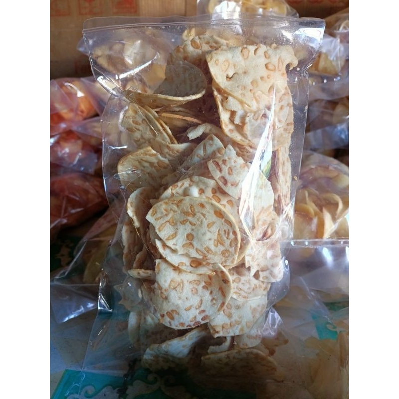 

camilan krupuk tempe khas madura 250gr