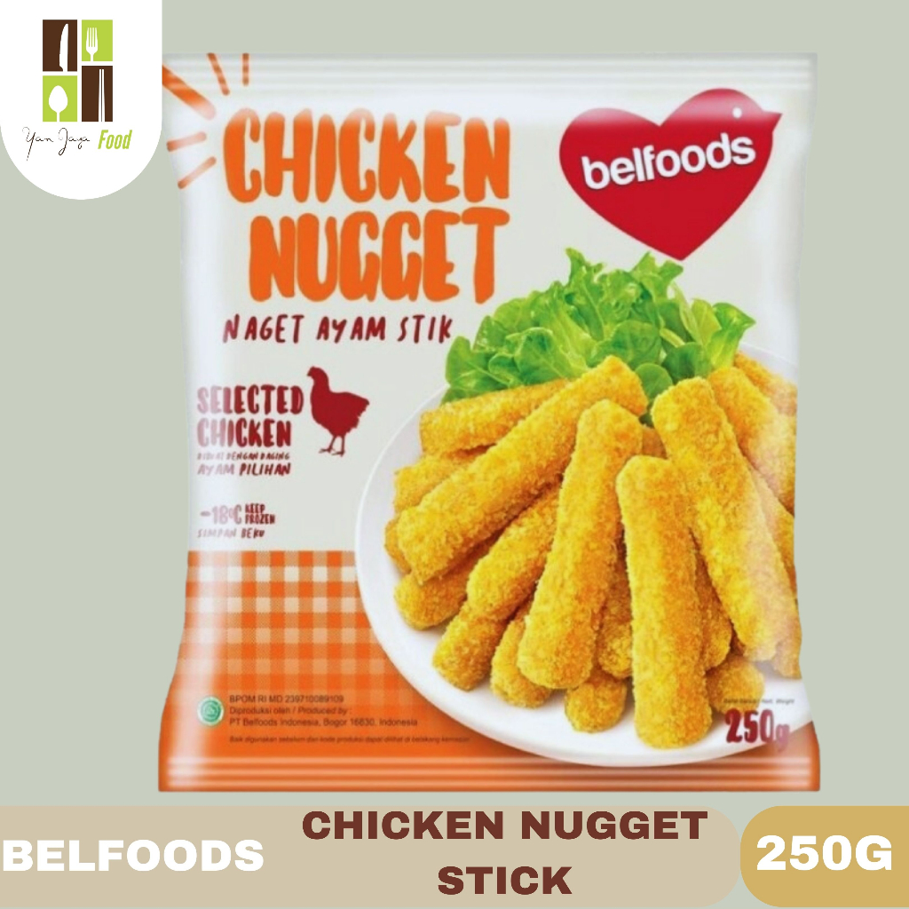 Belfoods Chicken Nugget Stick / Naget Ayam Stick 250g