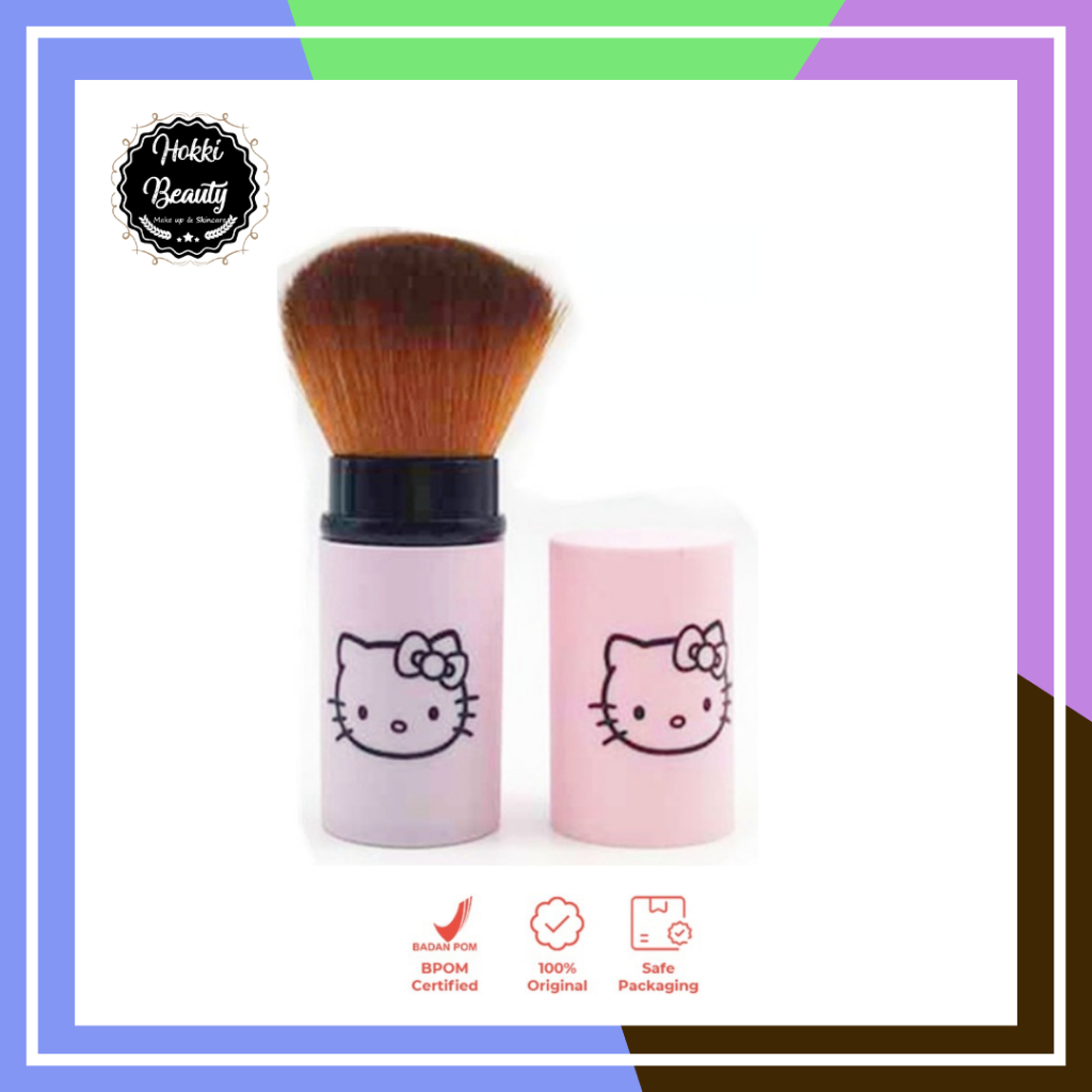 Kuas Blush On (OH ZHI MEI) HELLOKITTY | Kuas Tabung terlaris