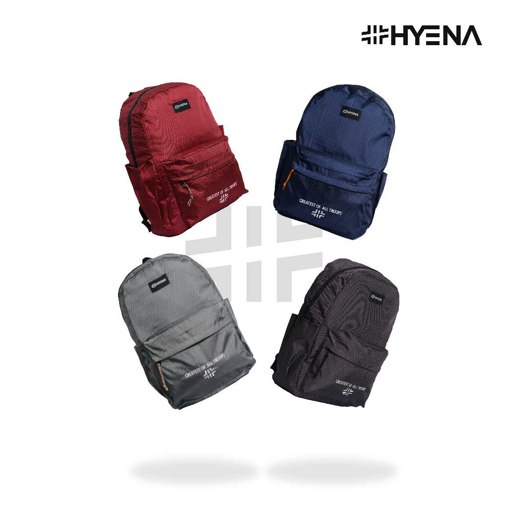 Tas Ransel Polos Pria Tas Backpack Simply Backpack HYENA COLYN SERIES  [AF87]