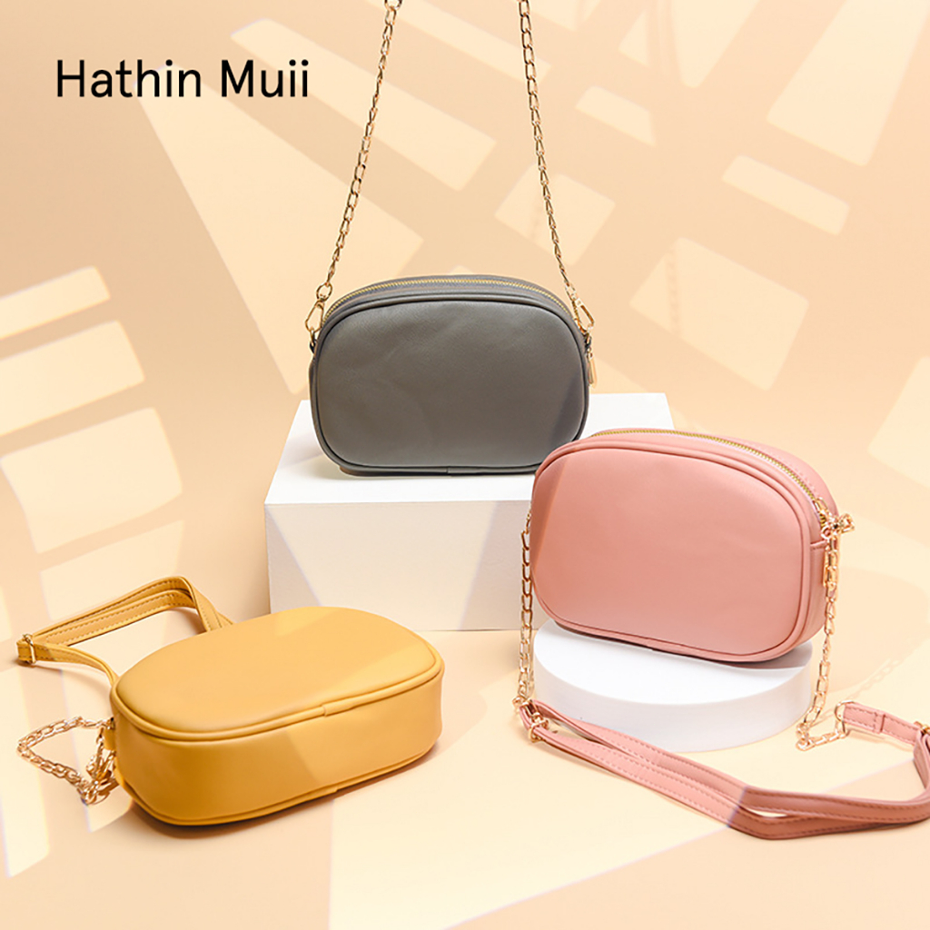 Tas Selempang Handphone Wanita Sofia Rachel Import Korea PU Leather Premium Slingbag Bahu Kecil Shoulder Bag