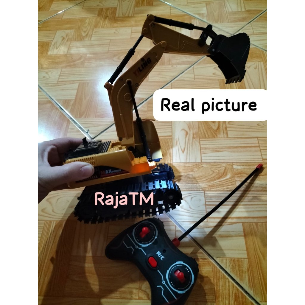 Mainan Excavator Remot control / Mainan Beko remot kontrol / Mainan RC Beko Remote control/Mainan RC Excavator Truk Remote Control - Truck Eskavator Beko Remot/mainan Mobil Beko remote control