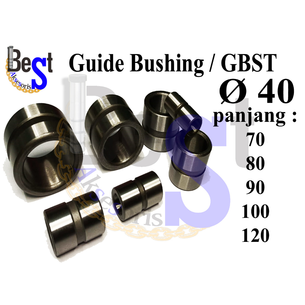 Guide Bushing / Bushing Polos / GBST / BB dia. In 40mm Out 55mm panjang 70 - 120