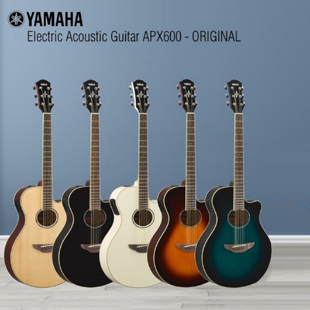 Yamaha APX600 Gitar Akustik Elektrik / APX 600 (Penerus 500II / 500) Original