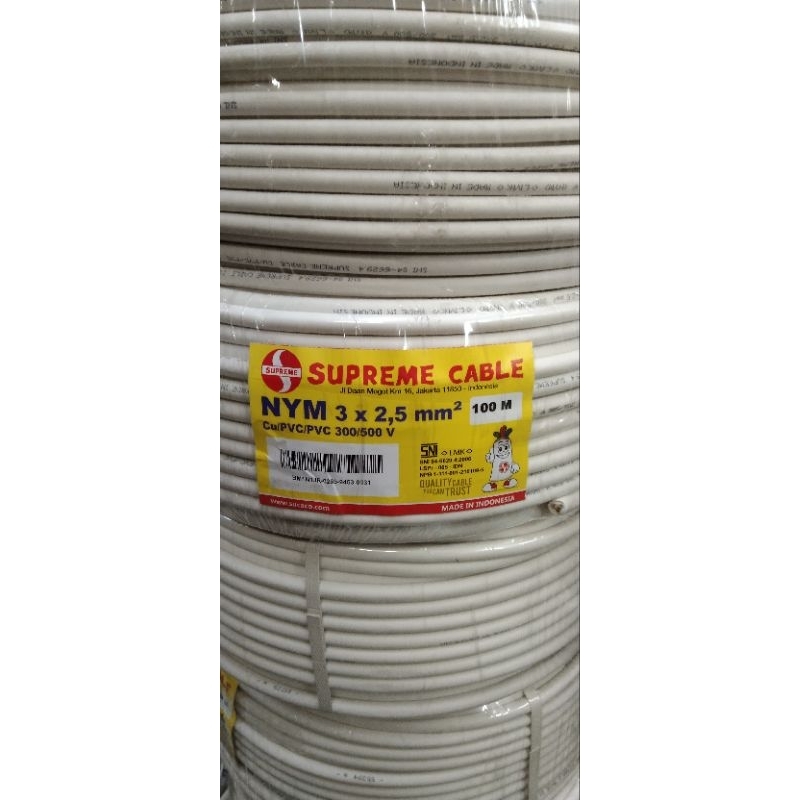 kabel Supreme NYM 3x2,5 100m