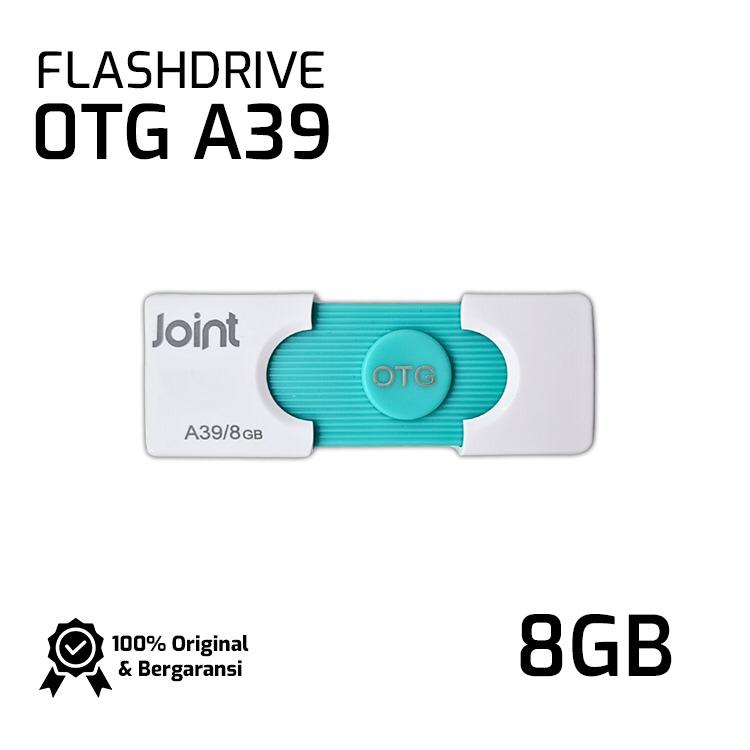 FlashDisk OTG USB JOINT Dual DRIVE Type-C A39 ORIGINAL 8GB / 16GB USB2.0 Flash Disk FD 8 16 32 64 GB OTG Type C BY KINGSTONE KUALITAS SANDISK / VGEN PROMO SEN