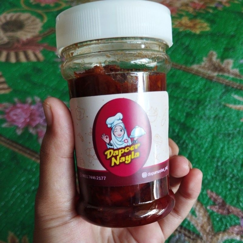 

Sambel botol Cumi Asin Pedas