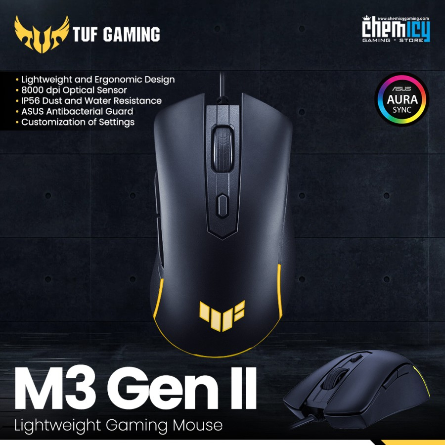 Asus TUF Gaming M3 Gen II Ultralight Gaming Mouse