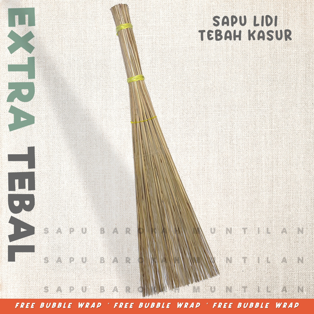 Sapu Lidi Kasur Karpet / Tebah Kasur, Tipe Extra Tebal