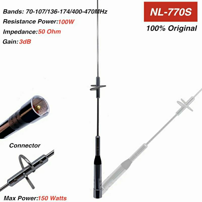 Antena Mobil NL770S Dualband Nagoya NL 770S NL 770 S