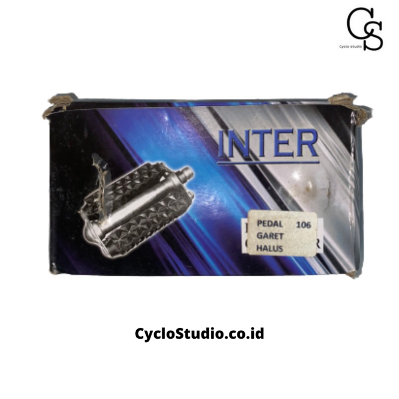 Pedal Sepeda Jengki Onthel 26 28 Inter Hitam Sepasang