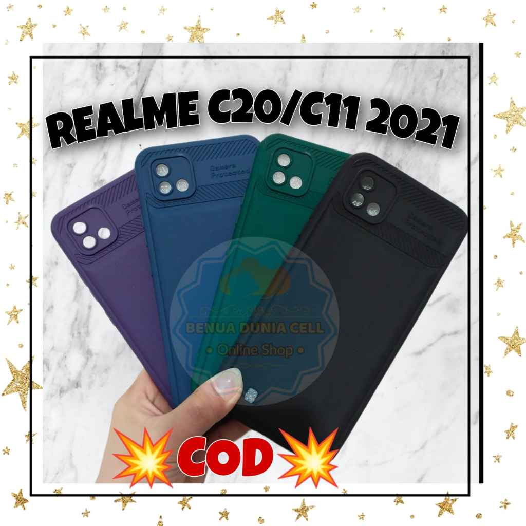 REALME C12 C25 C20 C11 2021 C21Y NEW CASE PROTECTED - BDC