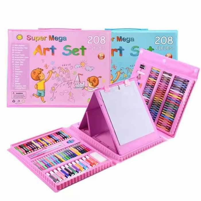 

Crayon set / Super Mega Art Set isi 208pcs