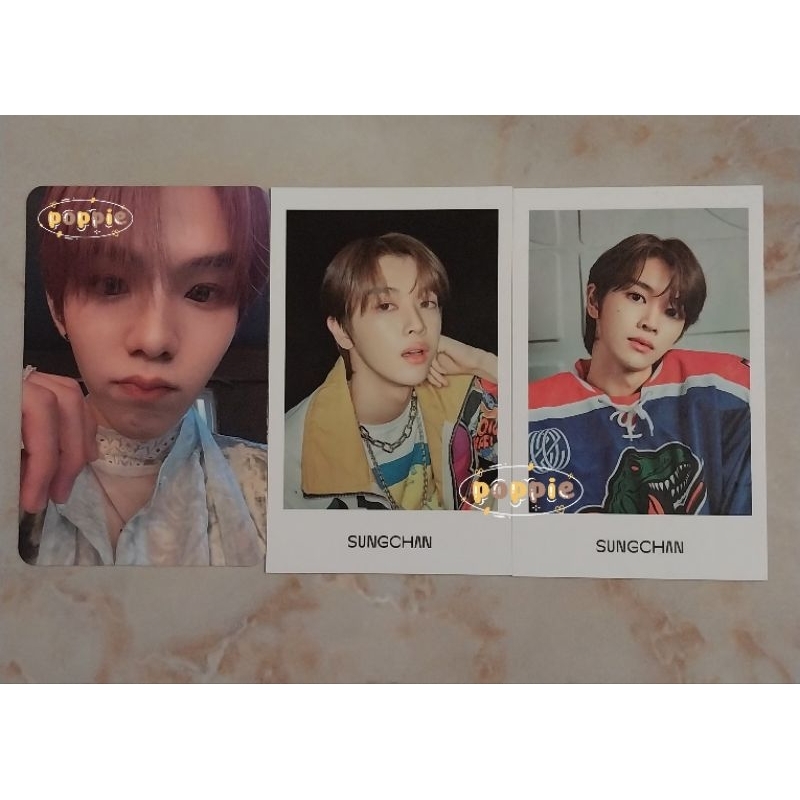 PHOTOCARD SUNGCHAN NCT UNIVERSE POLAROID SUNGCHAN NCT 90'S LOVE