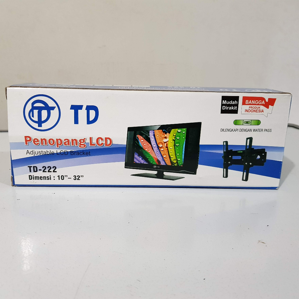 BRACKET TWINDOG 10&quot;-32&quot; TD 222 braket dinding TV LED LCD universal