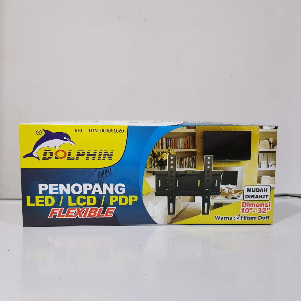 BRACKET TV DOLPHINE 10 &quot; 32&quot; FLEXIBEL braket dinding LCD LED universal