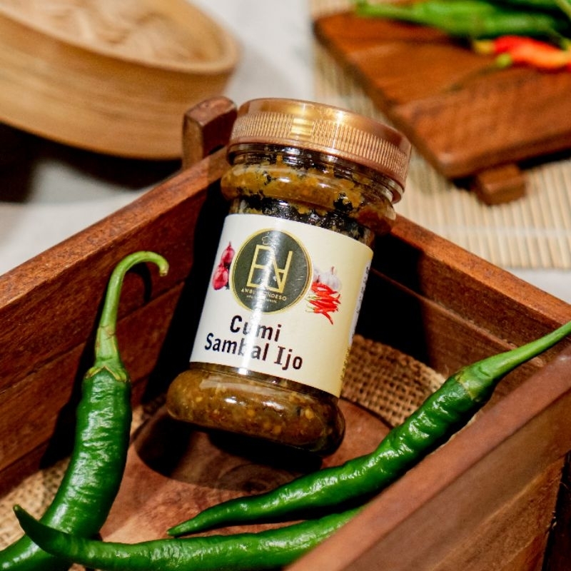 

SAMBAL IJO CUMI BOTOL SIAP KIRIM Mr.Crispy Eat Sambel Bu Djui Bu Rudy