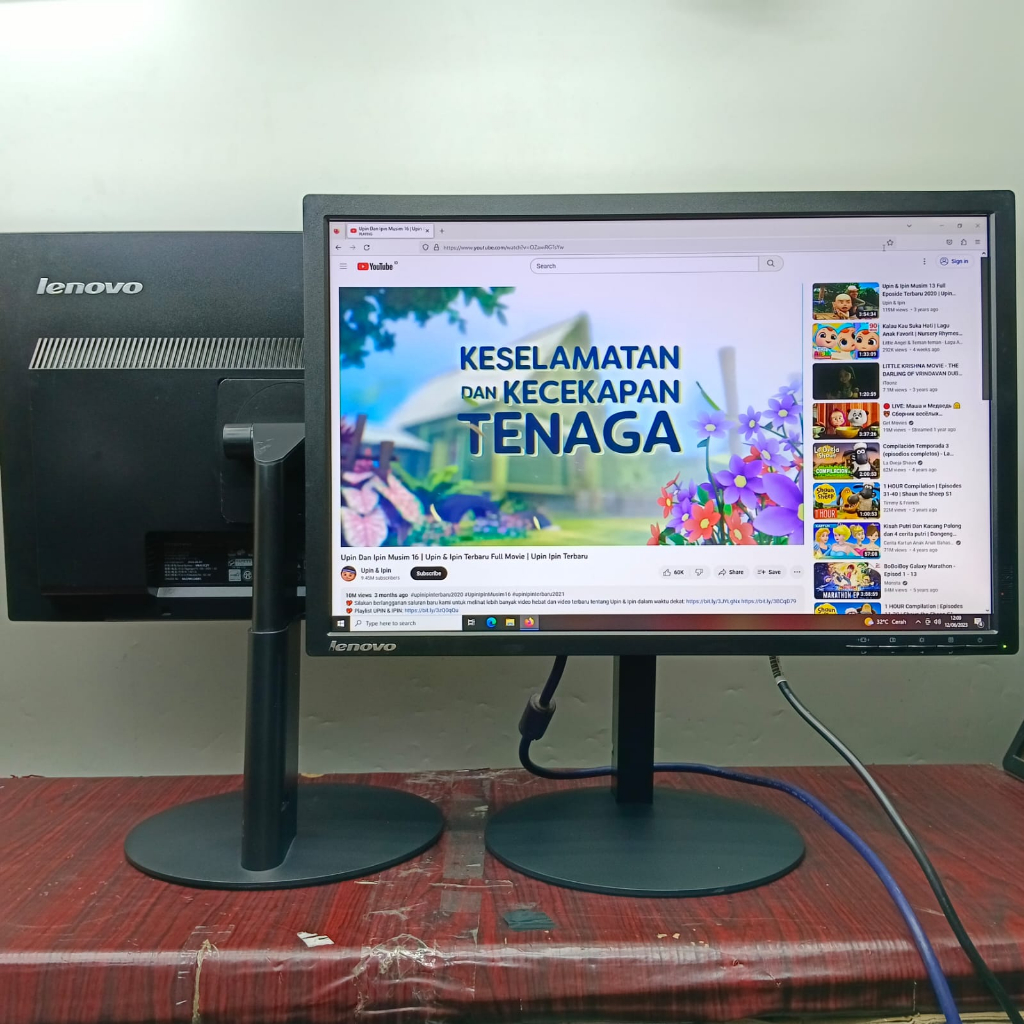 Monitor LED 22 Inch Baru Datang Termurah Dan Bergaransi