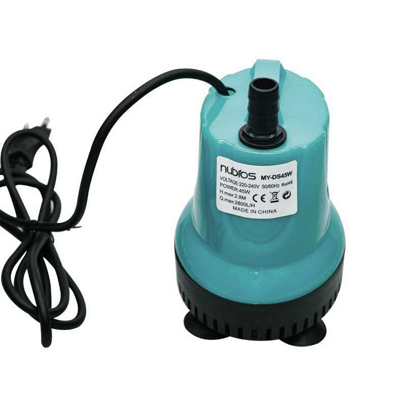 Nubios Pompa Air Aquarium Mini Submersible Pump EU Plug 220V IPX8