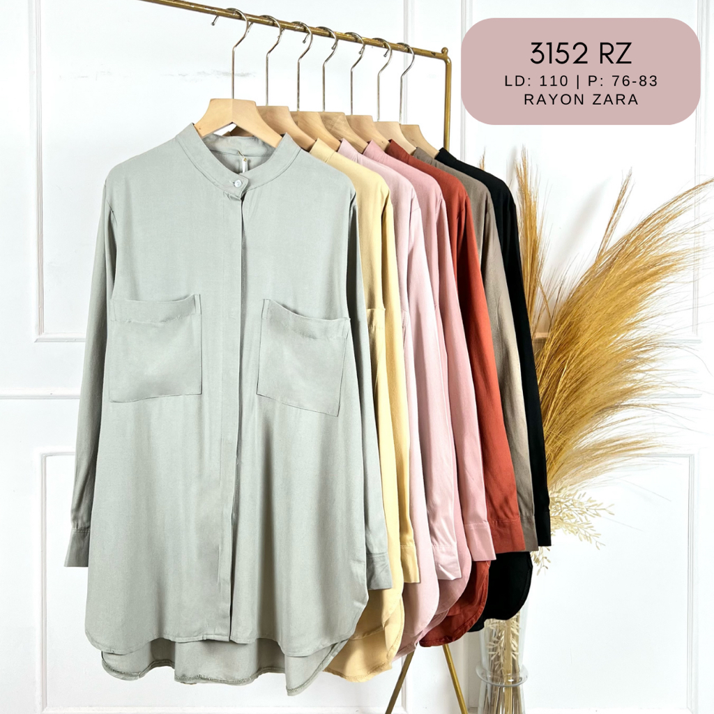 Tunik Wanita 3152 RZ || HARGA 1 SERI || KHUSUS GROSIR